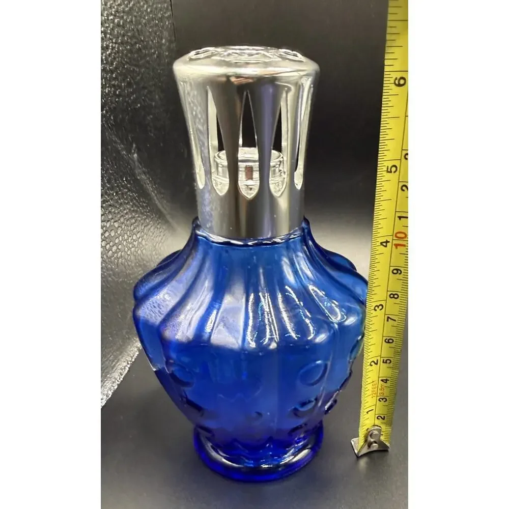Lampe Berger Paris Fragrance Diffuser France Cobalt Blue Clochette Burn Vintage